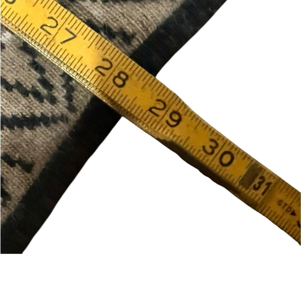 Valerie Stevens Fair Isle Sweater Women S Lambswool Angora Cozy Nordic Apres Ski - Picture 12 of 12